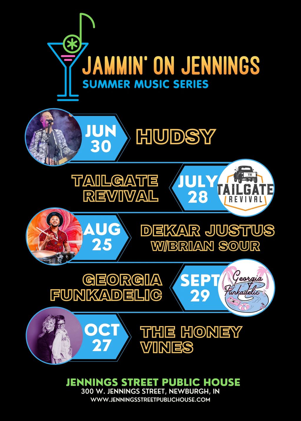 Summer Music Series Jennings Street Public House